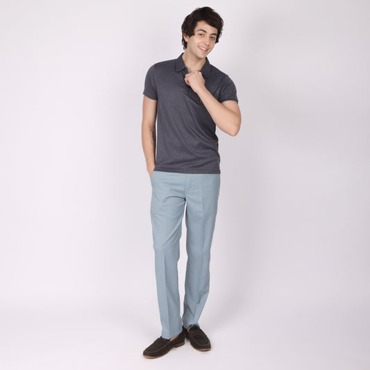 Premium Grey Polo T-Shirt for Men