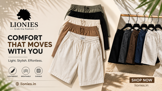 Lionies Men’s Premium Summer Comfort Shorts