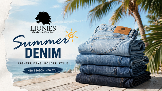LIONIES Men’s Denim Fashion 2026 – Premium Jeans for Summer Style & Comfort