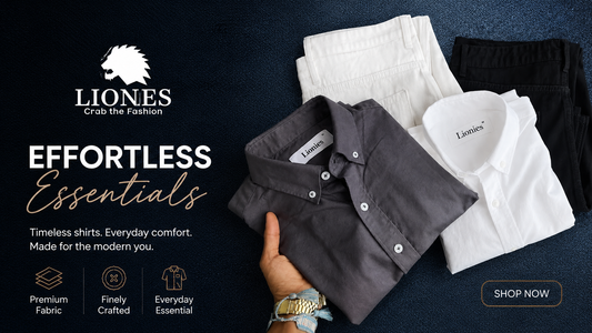 Elevate Your Everyday Style with Lionies Premium Essential Shirts Collection