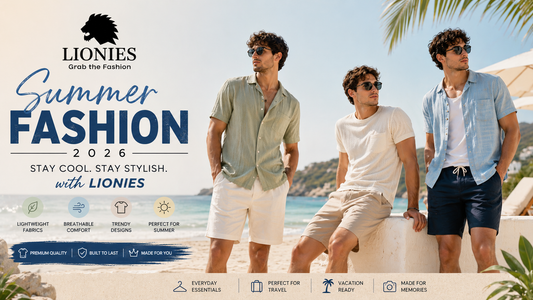 Men’s Summer Fashion 2026 – Stay Cool, Stylish & Confident with LIONIES