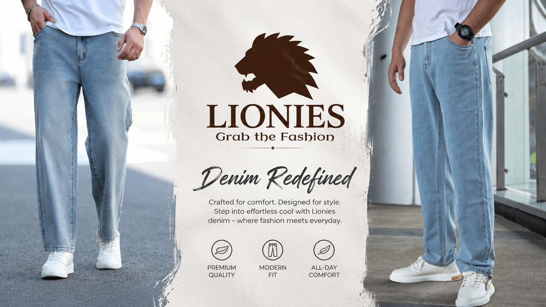 Lionies Premium Light Blue Jeans 2026 – Redefine Everyday Style with Premium Comfort & Confidence