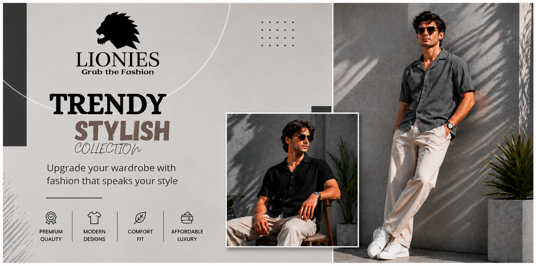 Latest Men's Fashion Collection | Trendy & Comfortable Wear