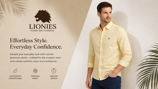Lionies Premium Linen Shirts 2026 – Redefining Comfort, Style & Everyday Confidence