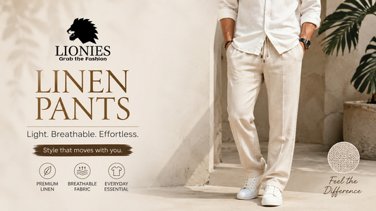 Lionies Formal Linen Pants – Redefining Men’s Fashion in 2026 👔✨