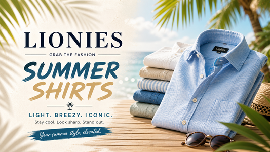 LIONIES Summer Shirts 2026 – Stay Cool, Look Sharp, Dress Smart Every Day 😎