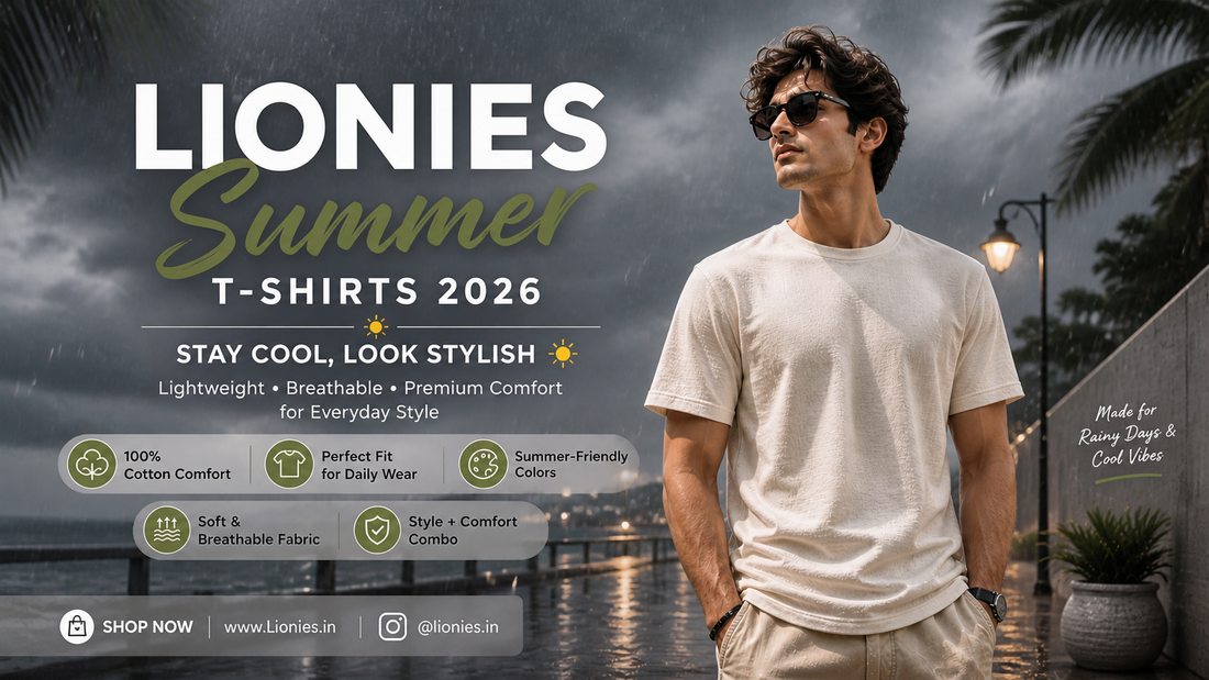 LIONIES Men’s Fashion 2026 – Premium Style, Comfort & Everyday Confidence Guide 👕