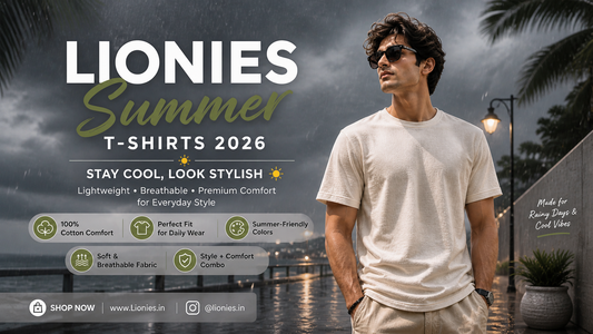 LIONIES Men’s Fashion 2026 – Premium Style, Comfort & Everyday Confidence Guide 👕