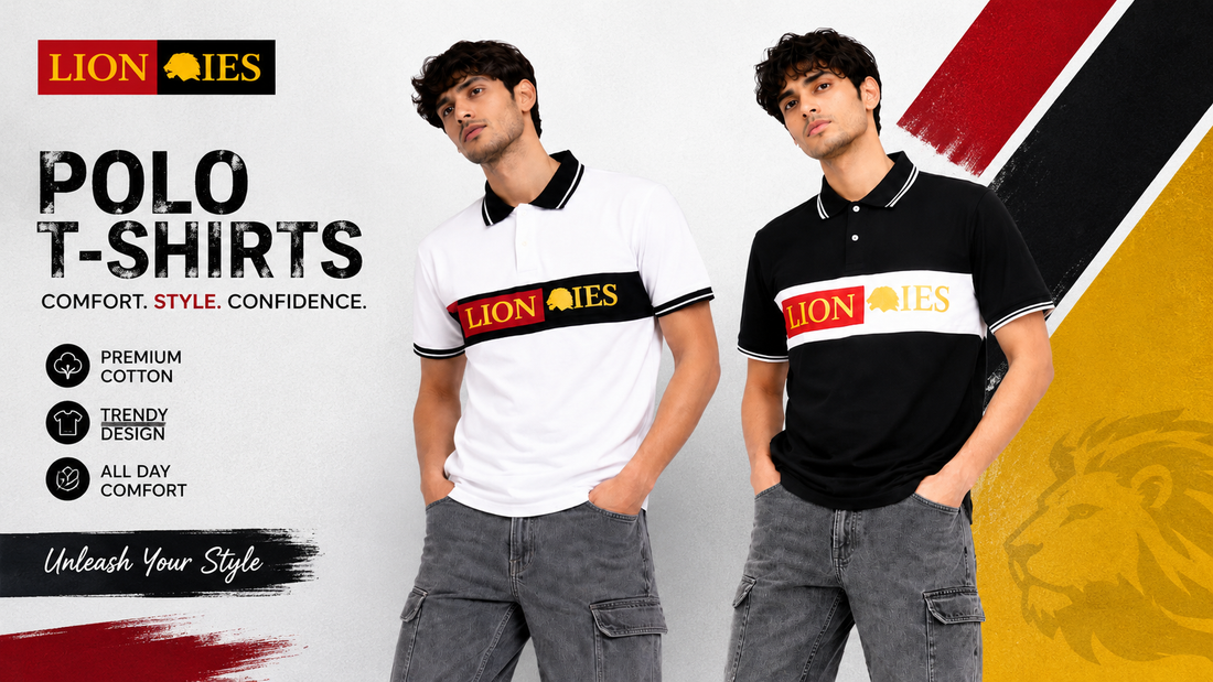 Elevate Your Men’s Fashion Style in 2026 with LIONIES Polo T-Shirts