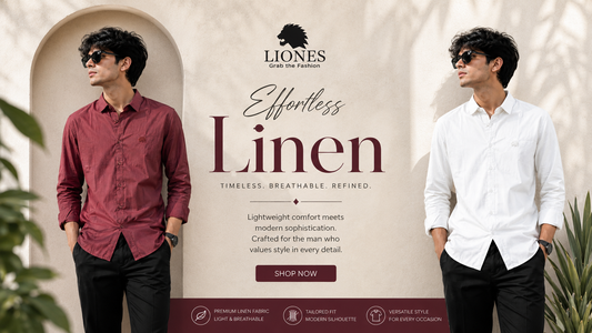 Effortless Linen Shirts for Men – Timeless Style, Premium Comfort & Modern Elegance