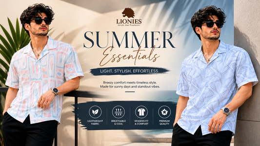 Stay Cool, Stay Stylish with Lionies Premium Summer Shirts Collection 2026