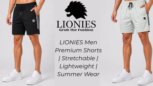 🔥 LIONIES Men’s Premium Shorts 2026 – Stretchable Comfort Meets Summer Style