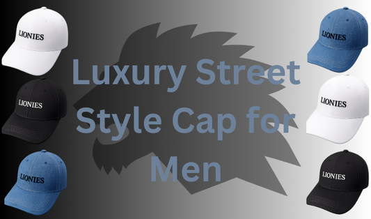 LIONIES Designer Men’s Cap with Luxury Look and Premium Quality Finish