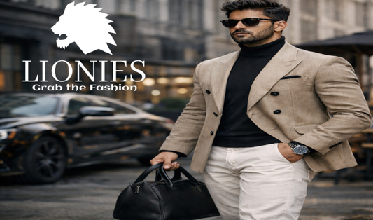 LIONIES Premium Men’s Blazer Look for Smart Casual and Formal Fashion
