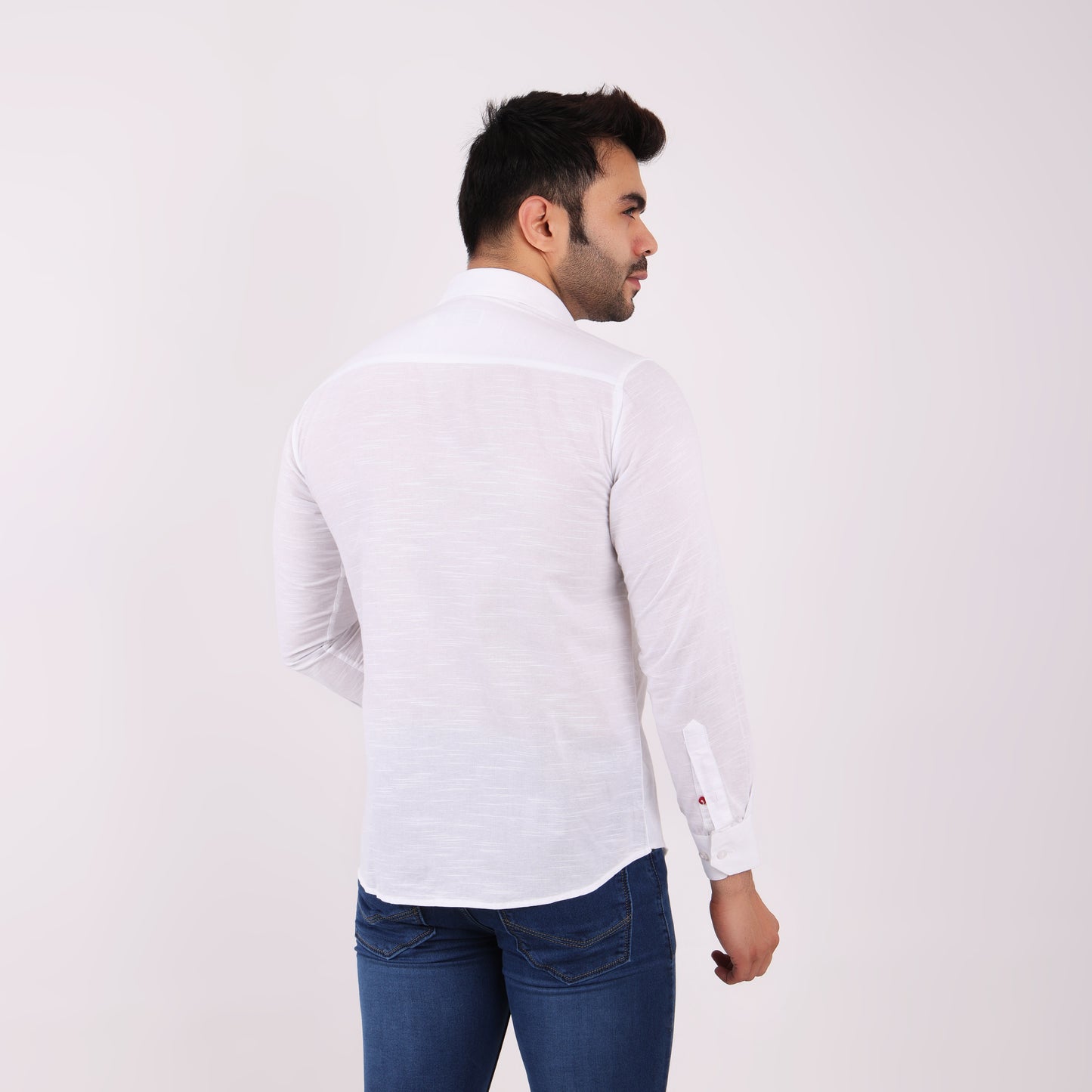 Stylish Casual Cotton Shirt for Men with Camouflage Chest Print Wear