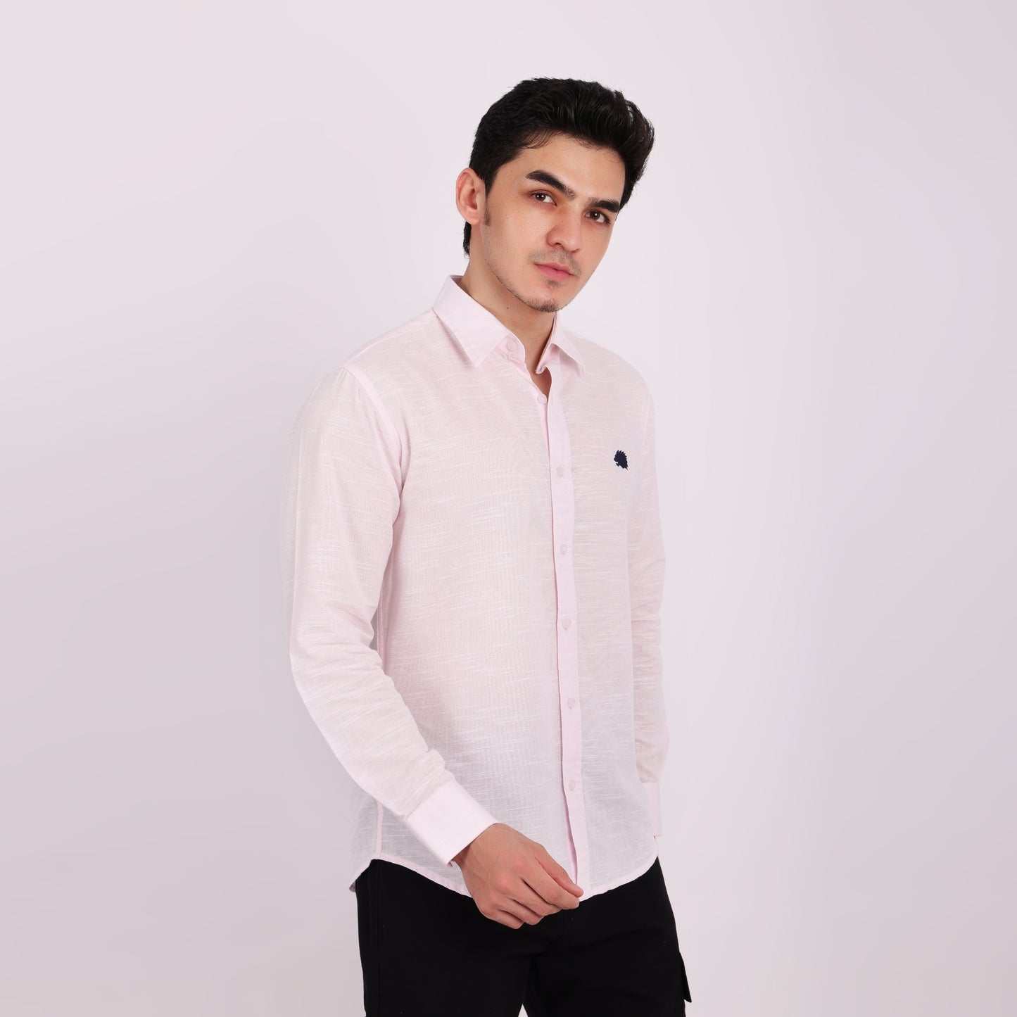 Stylish Fashion Portrait Pure cotton Linen Shirts for Mans