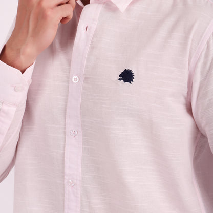 Stylish Fashion Portrait Pure cotton Linen Shirts for Mans