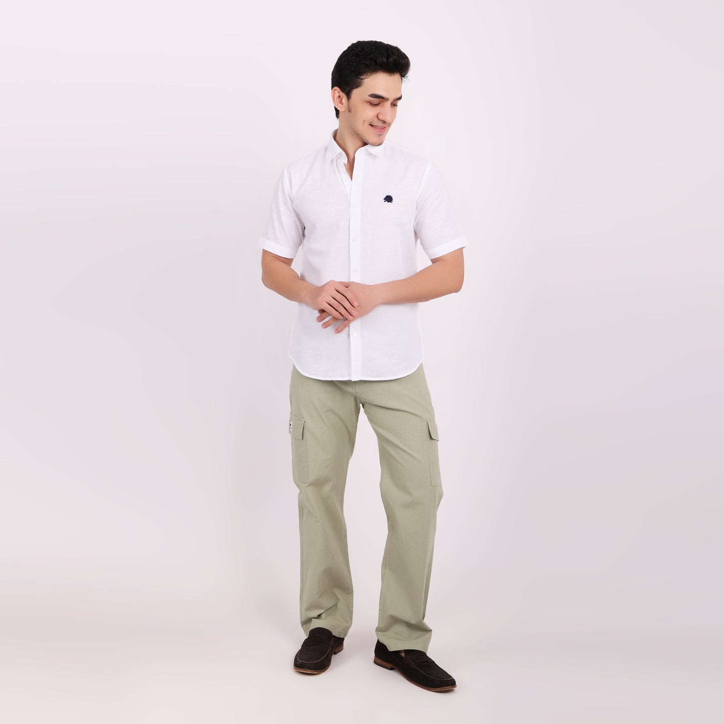 Lionies Pure Cotton Linen Shirts for mans Wear