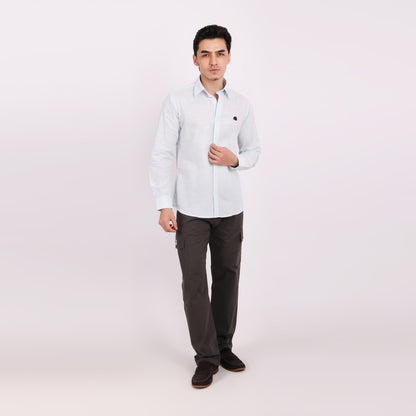 Lionies Traditional Stylish Cotton Linen Full Sleeve Shirt for Man
