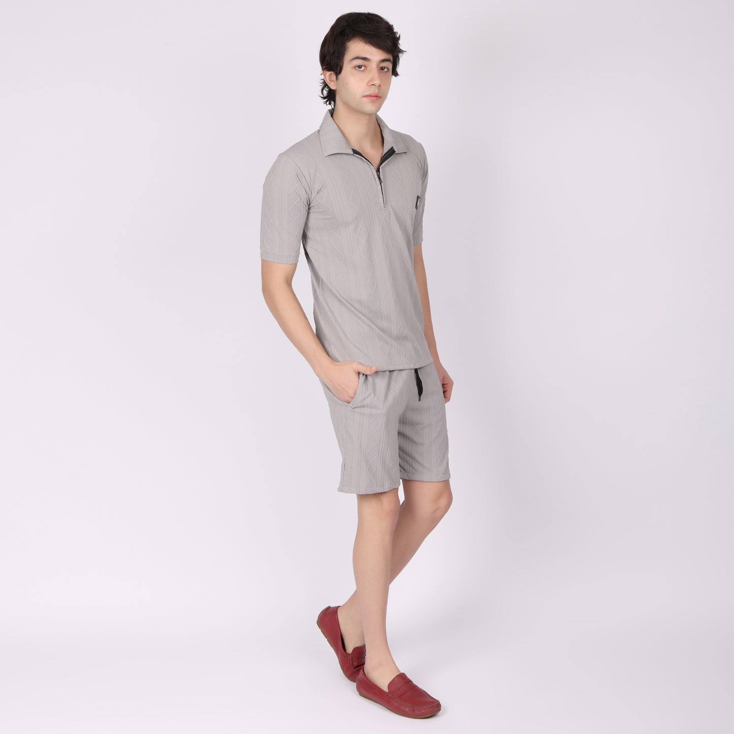 Light grey Relaxed Fit co-ord set
