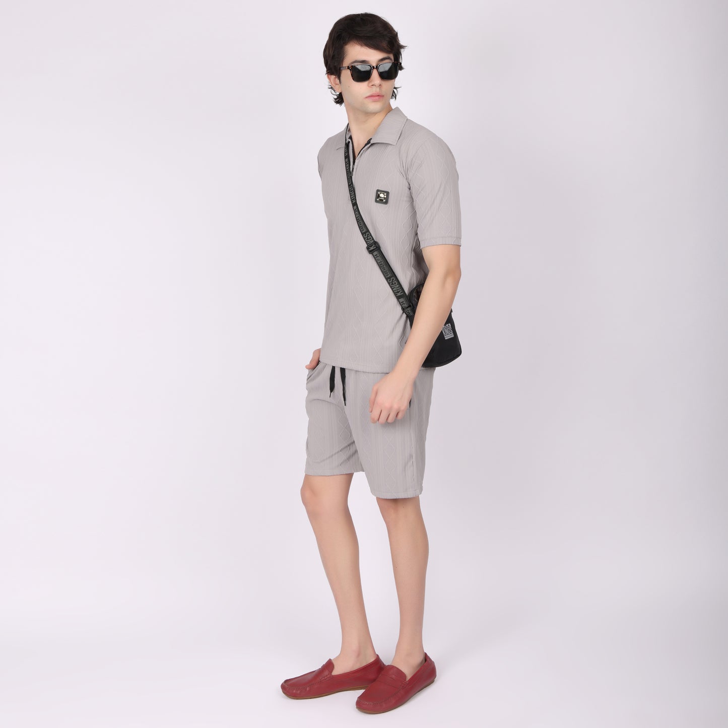 Light grey Relaxed Fit co-ord set