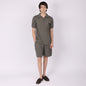 Gray Relaxed Fit Co-ode Set