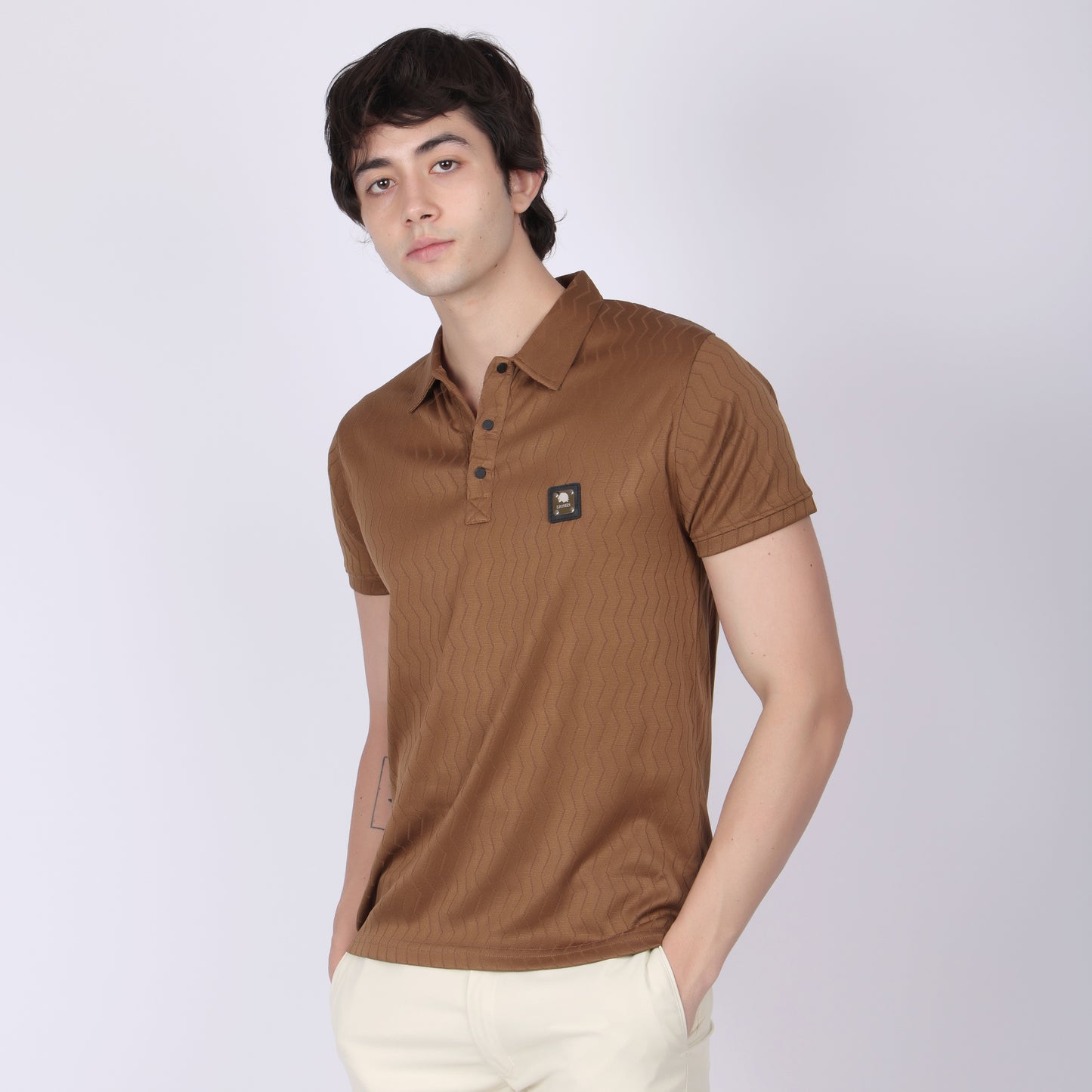Coffee Brown Polo T-shirt