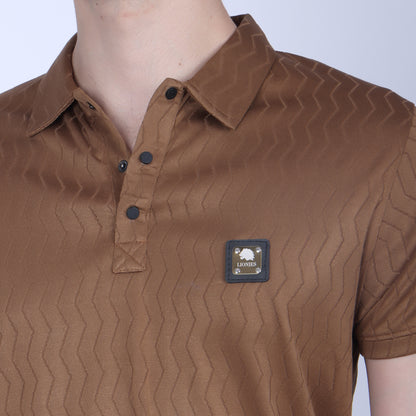 Coffee Brown Polo T-shirt