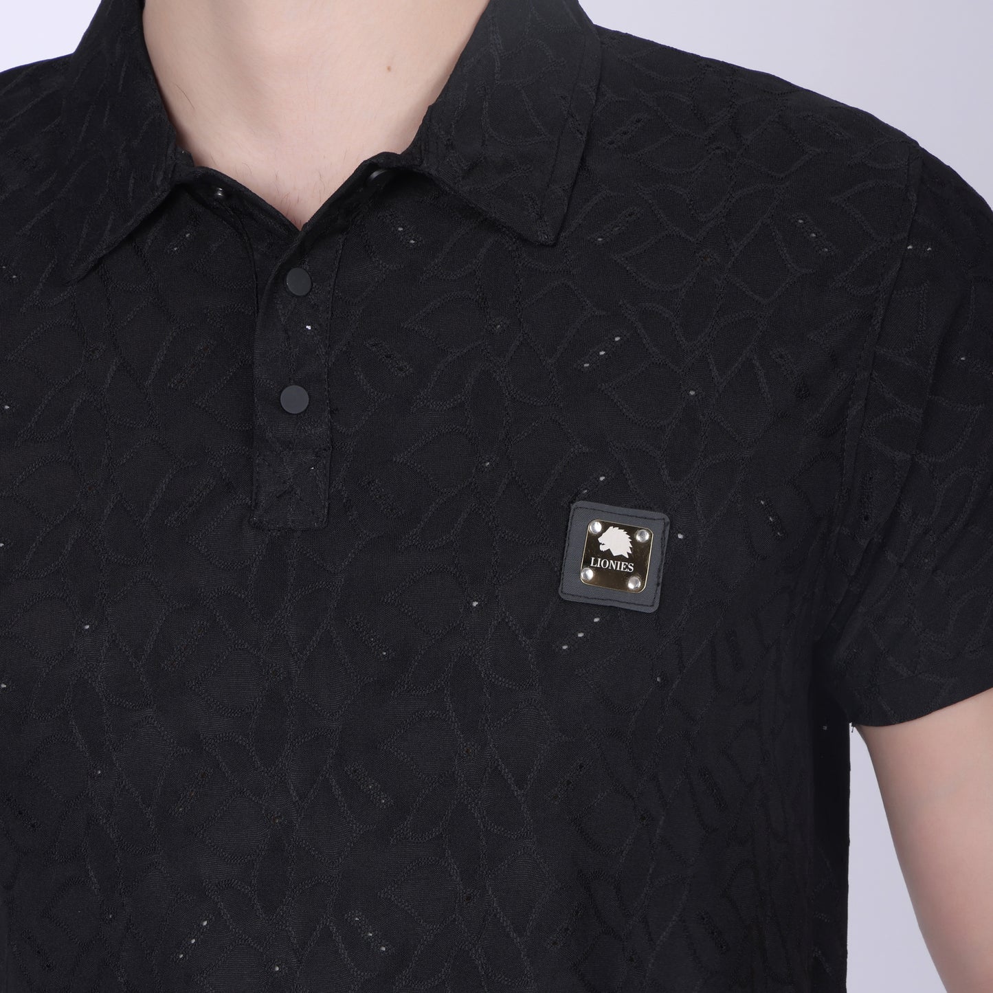 Premium Black Polo T-Shirt for Men