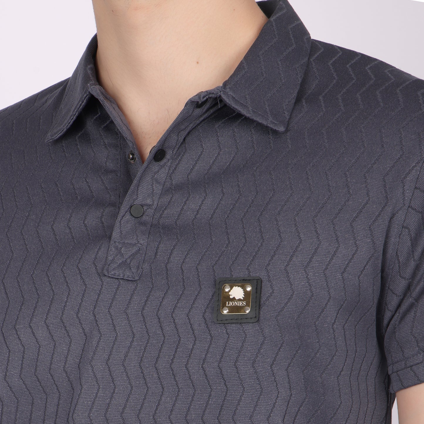 Premium Grey Polo T-Shirt for Men