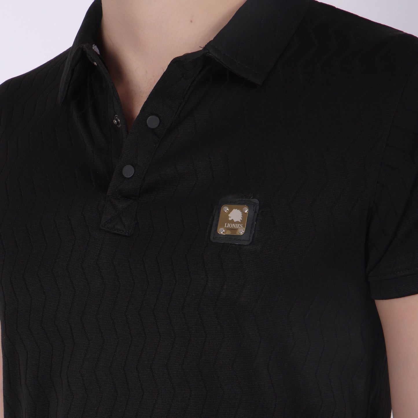 Premium Black Polo T-Shirt for Men