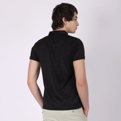 Premium Black Polo T-Shirt for Men