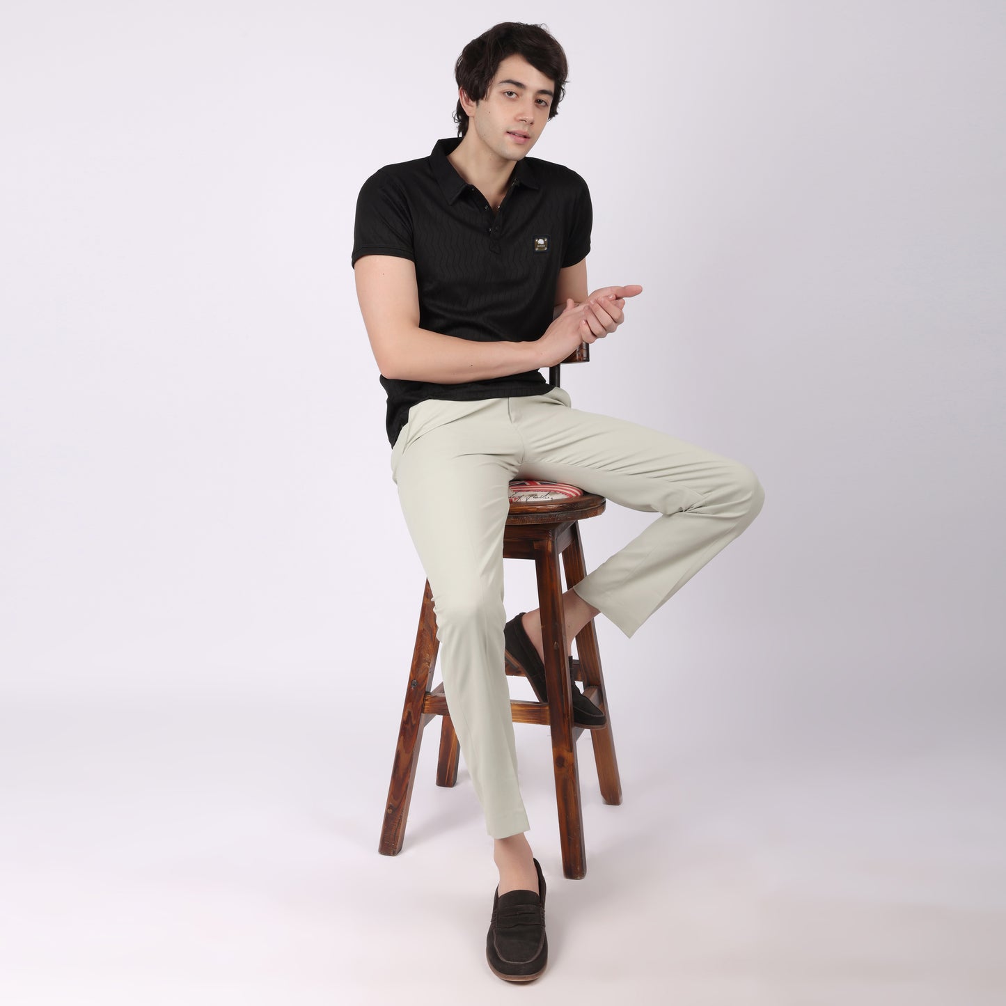 Premium Black Polo T-Shirt for Men