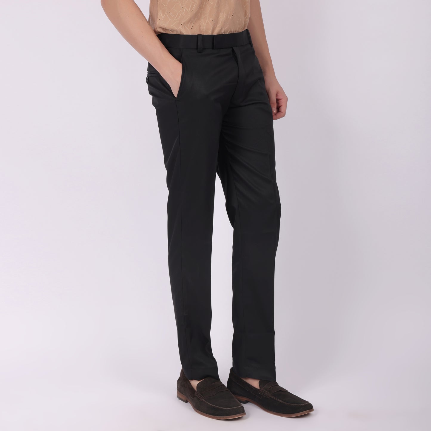 Men’s Black Formal Trousers