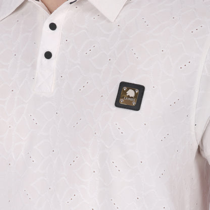 Men’s White Polo T-shirt