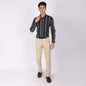 Men’s Black Striped Full Sleeve Shirt
