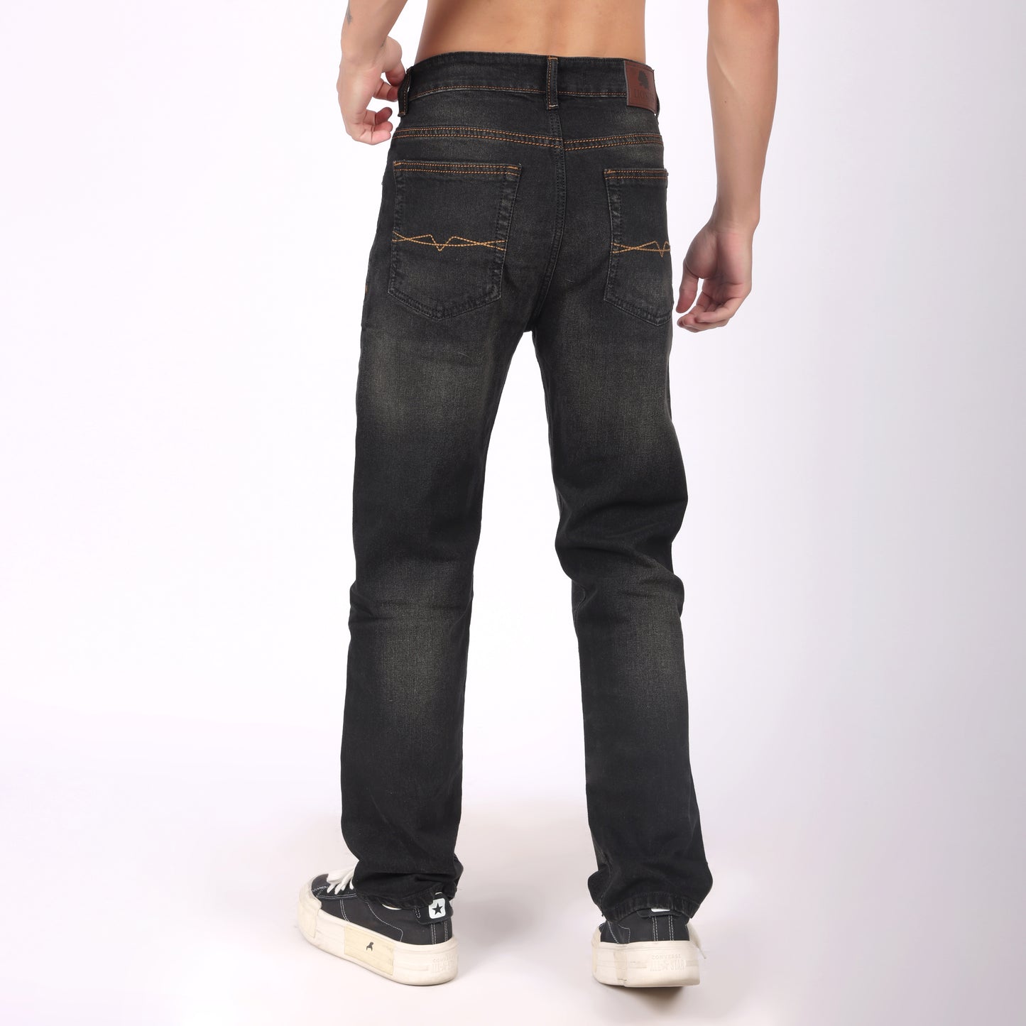 Men’s Dark Indigo Blue Slim Fit Jeans