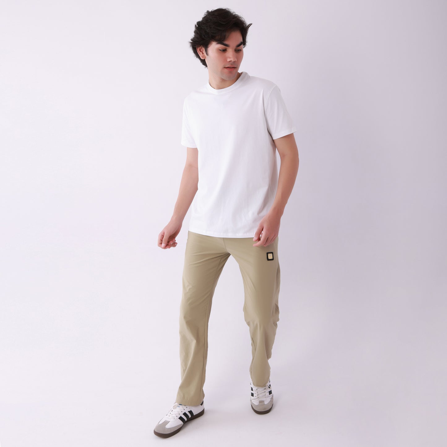 Lionies Men's Lightweight Comfort-Fit Lower – Beige