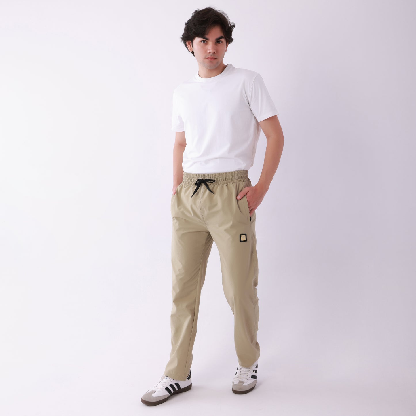Lionies Men's Lightweight Comfort-Fit Lower – Beige