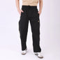 Lionies Men's Color block Track Lower – Black & Beige