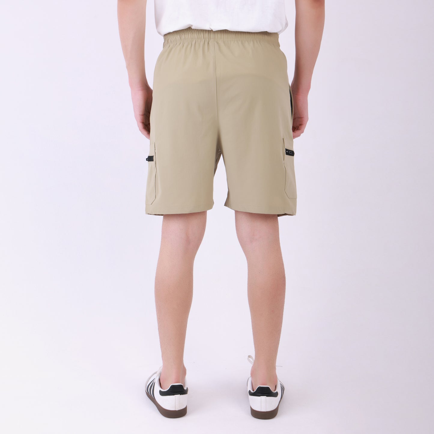 Lionies  Men's Utility Cargo Shorts – Beige