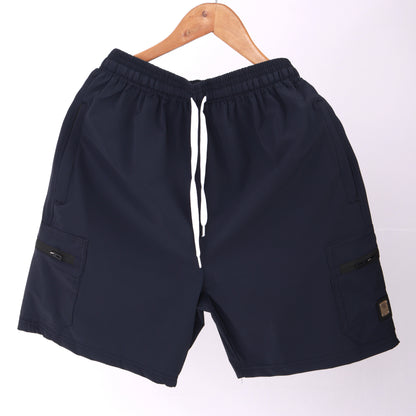 Lionies Men's Utility Cargo Shorts –Black