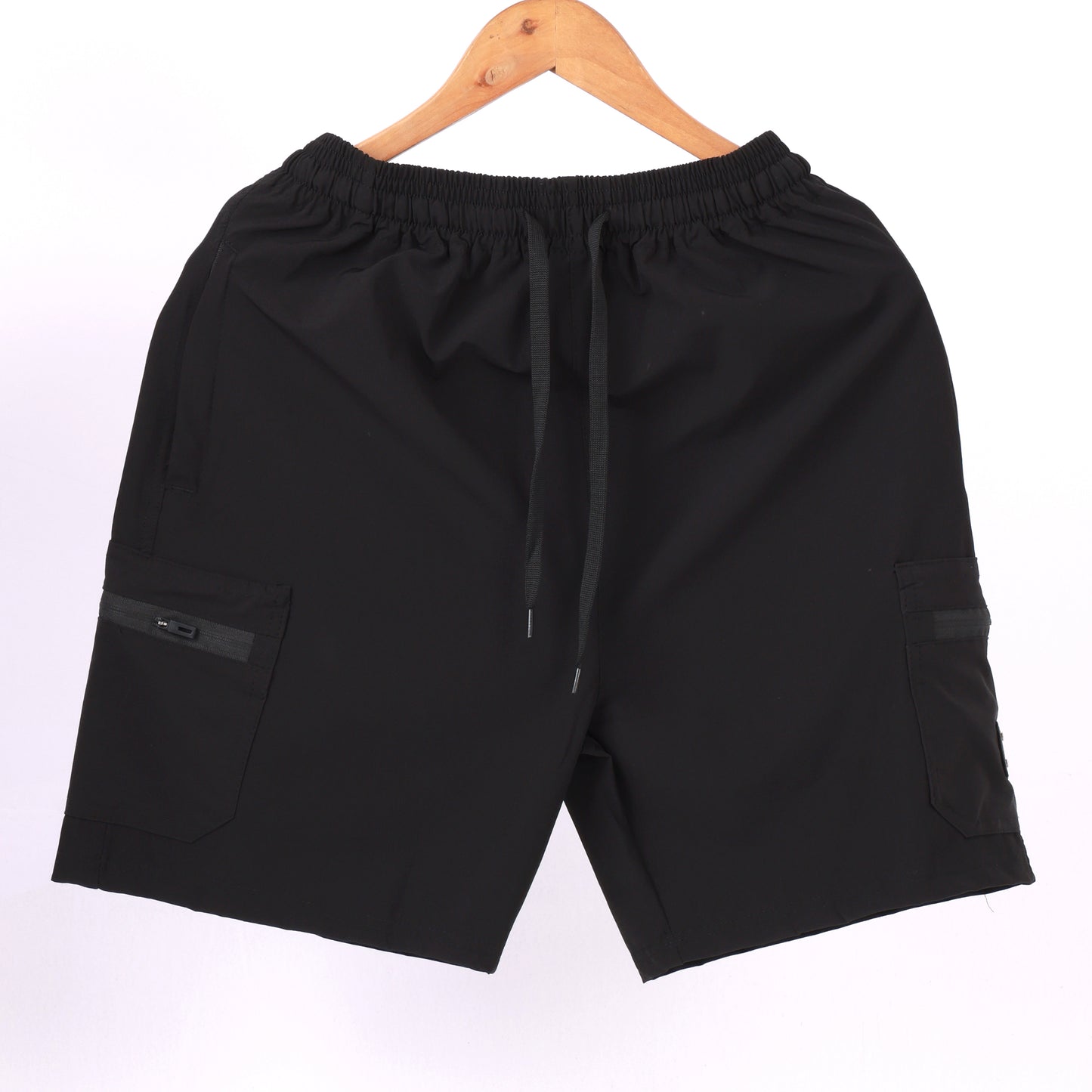 Lionies  Men's Utility Cargo Shorts – Black