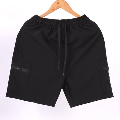 Lionies  Men's Utility Cargo Shorts – Black