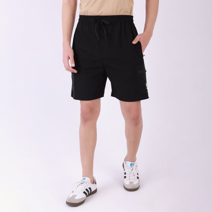 Lionies  Men's Utility Cargo Shorts – Black