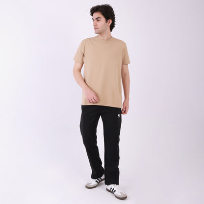 Lionies Logo Zipper Joggers – Black Edition