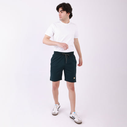 Lionies Essential Royal Blue Cotton Shorts for Men