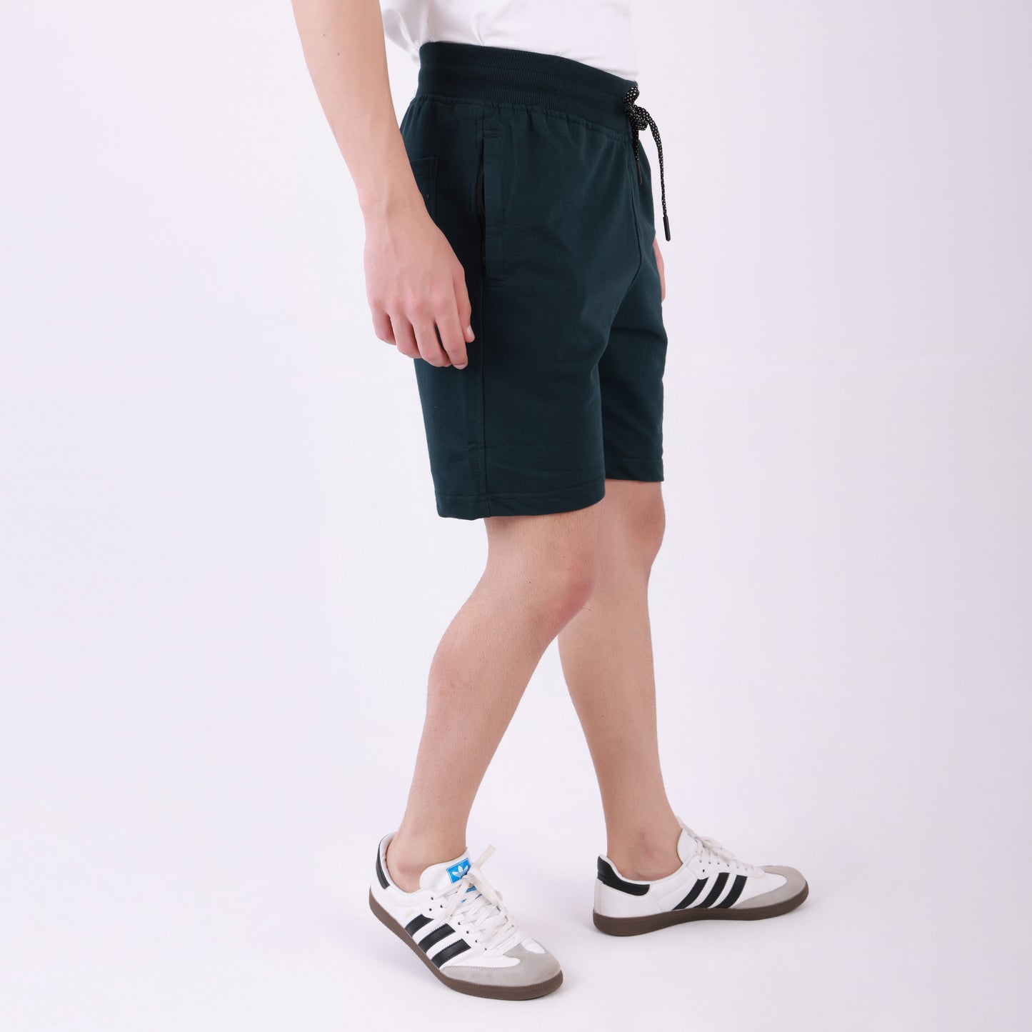 Lionies Essential Royal Blue Cotton Shorts for Men