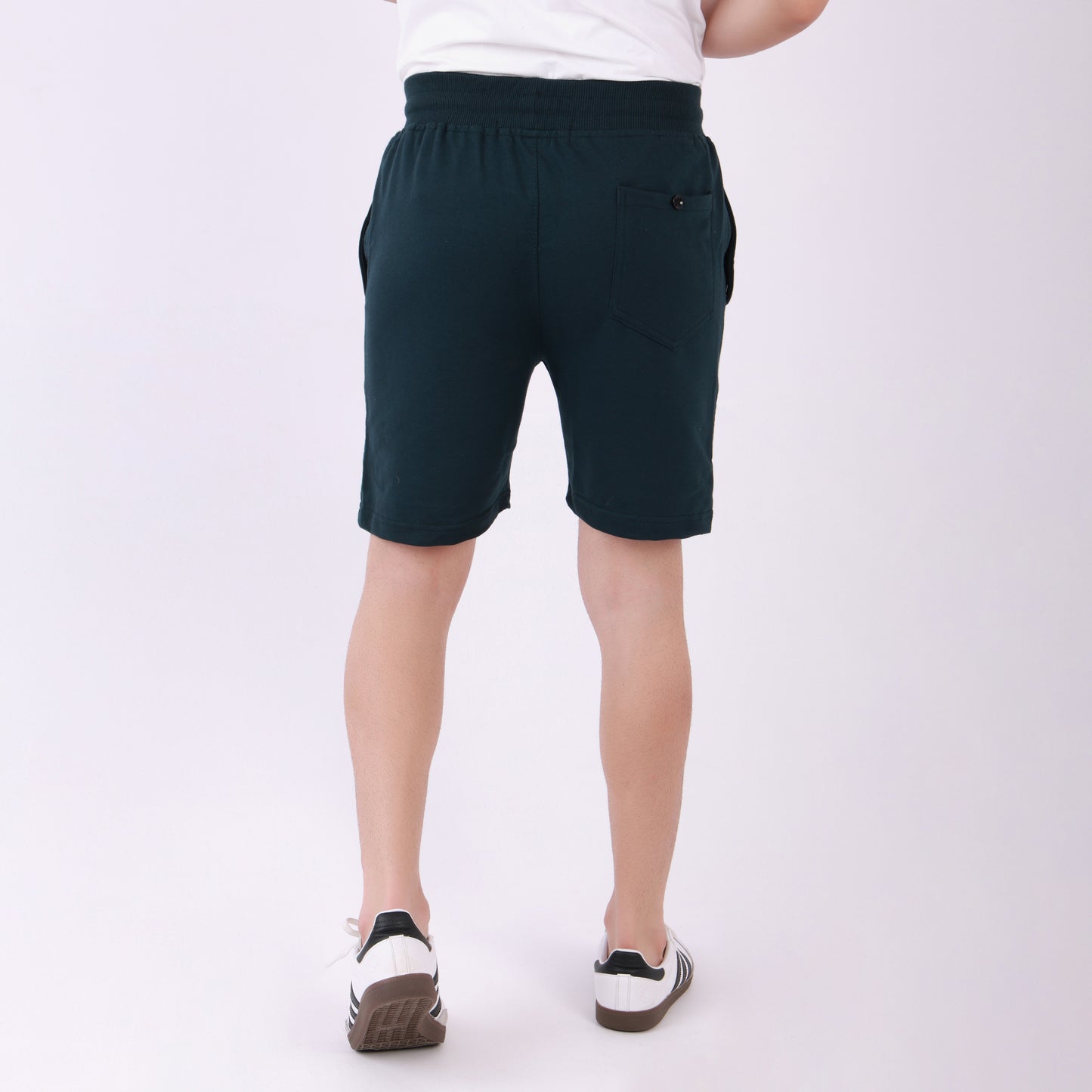 Lionies Essential Royal Blue Cotton Shorts for Men
