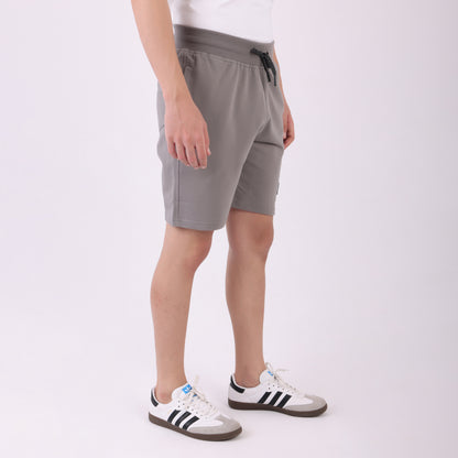 Lionies Essential Light Grey Cotton Shorts for Men